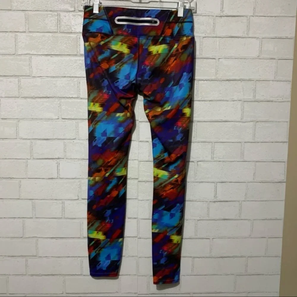 ATHLETA colorburst sonar leggings size Small - Picture 7 of 10